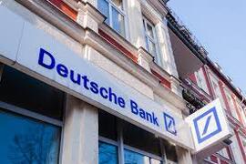 Outside view of Deutsche Bank